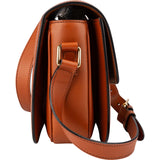 Celine Classic Box Cotton & Calfskin Teen Triomphe Crossbody Bag