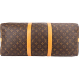 Louis Vuitton Monogram Canvas Keepall 50 Bandoulière Travel Bag