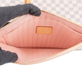 Louis Vuitton Monogram Damier Azur Neverfull MM Shoulder Bag