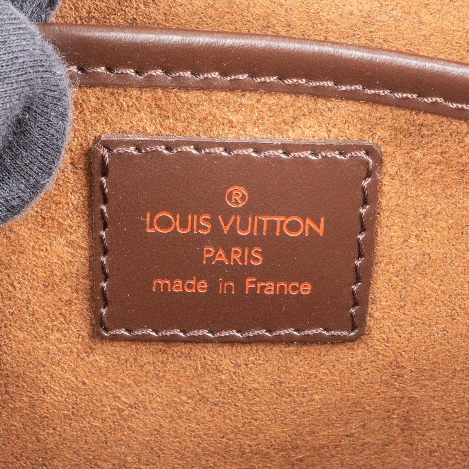 Louis Vuitton Monogram Damier Ebene Sant Louis Clutch - vintageandkickz