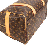 Louis Vuitton Monogram Canvas Carryall Weekender Handbag