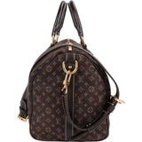 Louis Vuitton Monogram Mini Lin Idylle Speedy 30 Bandoulière Handbag