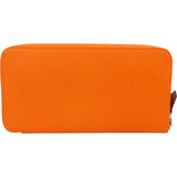 Hermès Epsom Leather Azap Long Wallet Silk-In Long