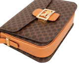 Celine Monogram Macadam Horse Triomphe Crossbody Bag