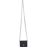 Chanel Quilted Lambskin CC Single Flap Wallet on Chain - vintageandkickz