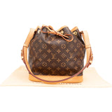 Louis Vuitton Monogram Canvas NM Sac Noé Petit Shoulder Bag
