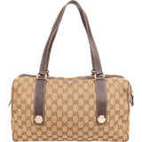 Gucci Monogram GG Canvas Boston 35 Shoulder Bag