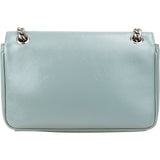 Prada Saffiano Vernice Chain Flap Crossbody Bag
