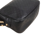 Gucci Guccissima Leather Bamboo Tassel Camera Crossbody Bag