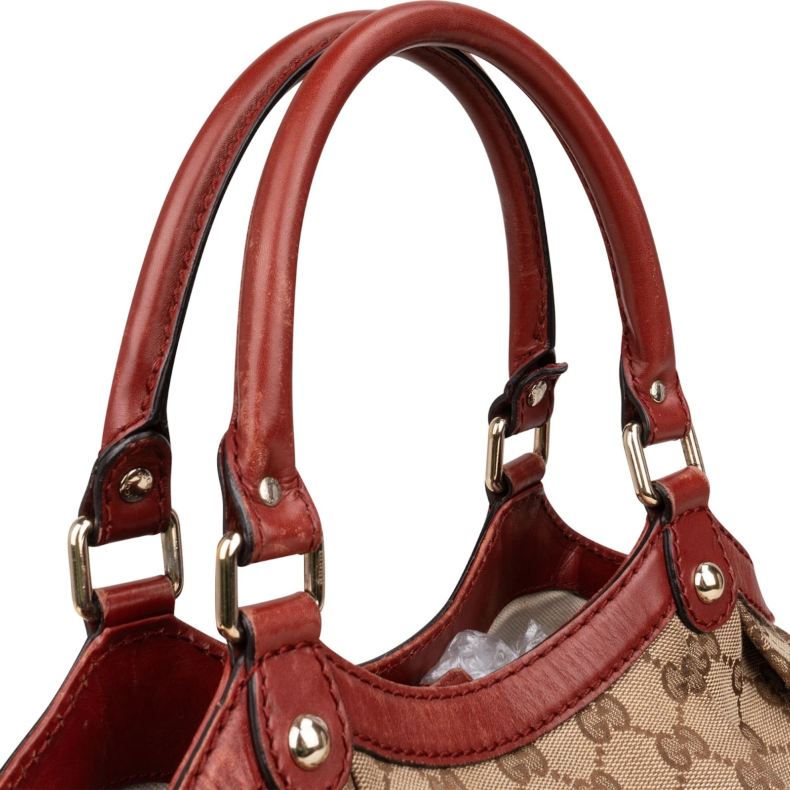 Gucci Monogram GG Sukey Handbag - vintageandkickz