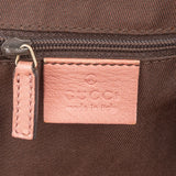 Gucci Monogram GG Canvas Pink Leather Sukey Shoulder Bag