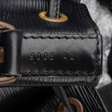 Louis Vuitton Noir Epi Leather Sac Noé Grande Shoulder Bag