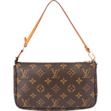 Louis Vuitton Monogram Canvas Pochette Accessoires Handbag