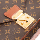 Louis Vuitton Monogram Canvas Pochette Monceau Handbag