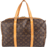 Louis Vuitton Monogram Canvas Sac Souple 35 Travel Handbag