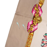 Hermès Les Rubans du Cheval Silk 90 Scarf Tuch