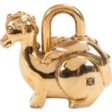 Loewe Dinosaur Padlock Lock Schloss Padlock Bag Charm