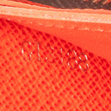 Louis Vuitton Monogram Canvas Clemence Zippy Flower Wallet