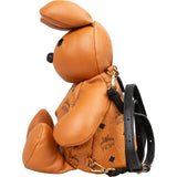 MCM Monogram Visetos Rabbit Backpack