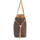 Louis Vuitton Monogram Canvas Neverfull MM Shoulder Bag