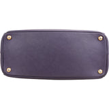 Prada Purple Saffiano Leather Galleria Handbag