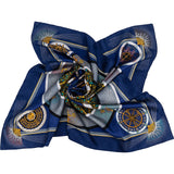 Hermès Feux d'Artifice Silk Carre 90 Scarf Tuch