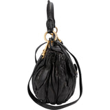 Miu Miu Matelassé Leather Coffer City Handbag