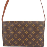 Louis Vuitton Monogram Canvas Pochette Bordeaux Crossbody Bag