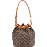 Louis Vuitton Monogram Canvas Sac Noé Petit Shoulder Bag