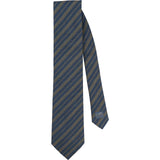 Hermès Striped Pattern Silk Tie Krawatte