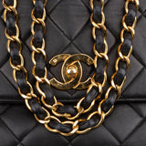 Chanel Quilted Lambskin 24K Gold Camera Shoulder Bag