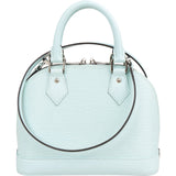 Louis Vuitton Light Blue Epi Leather Alma BB Handbag