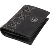 Gucci Monogram Denim GG Marmont Mini Wallet