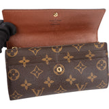 Louis Vuitton Monogram Canvas Sarah Wallet
