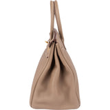 Hermès Taupe Togo Leather Birkin 35 Handbag (2023)