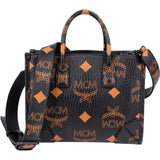MCM Monogram Aren Mini Tote in Visetos Handbag