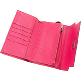Hermès Pink Togo Leather Kelly 15 Wallet