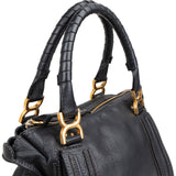 Chloé Grained Calfskin Leather Marcie Handbag