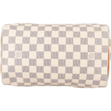 Louis Vuitton Monogram Damier Azur Speedy 25 Handbag