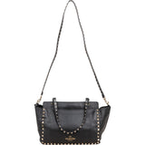 Valentino Garavani Leather Rockstud Small Tote Shopper Handbag