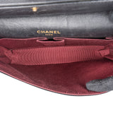 Chanel Quilted Lambskin Medium 24K Gold Double Flap Shoulder Bag