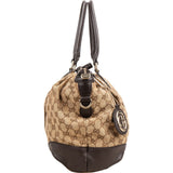 Gucci Monogram GG Canvas Sukey Tote Handbag
