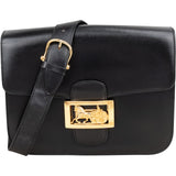 Celine Boxcalf Triomphe Shoulder Bag