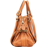 Chloé Grained Leather Paraty Shoulder Handbag