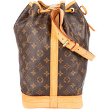 [🔄️B08 / F32] Louis Vuitton Monogram Canvas Sac Noé Grande Shoulder Bag - vintageandkickz