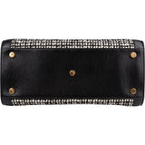 Saint Laurent Tweed & Leather Sac de Jour Handbag
