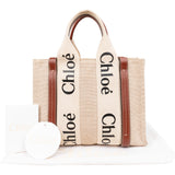 Chloé Canvas Small Woody Tote Handbag