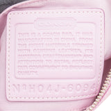 Coach Monogram Signature Canvas Demi Pochette Handbag