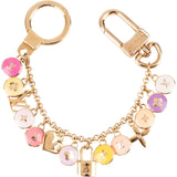 Louis Vuitton Monogram Multicolor Pastilles Chain Bag Charm Key Holder