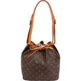 Louis Vuitton Monogram Canvas Sac Noé Petit Shoulder Bag